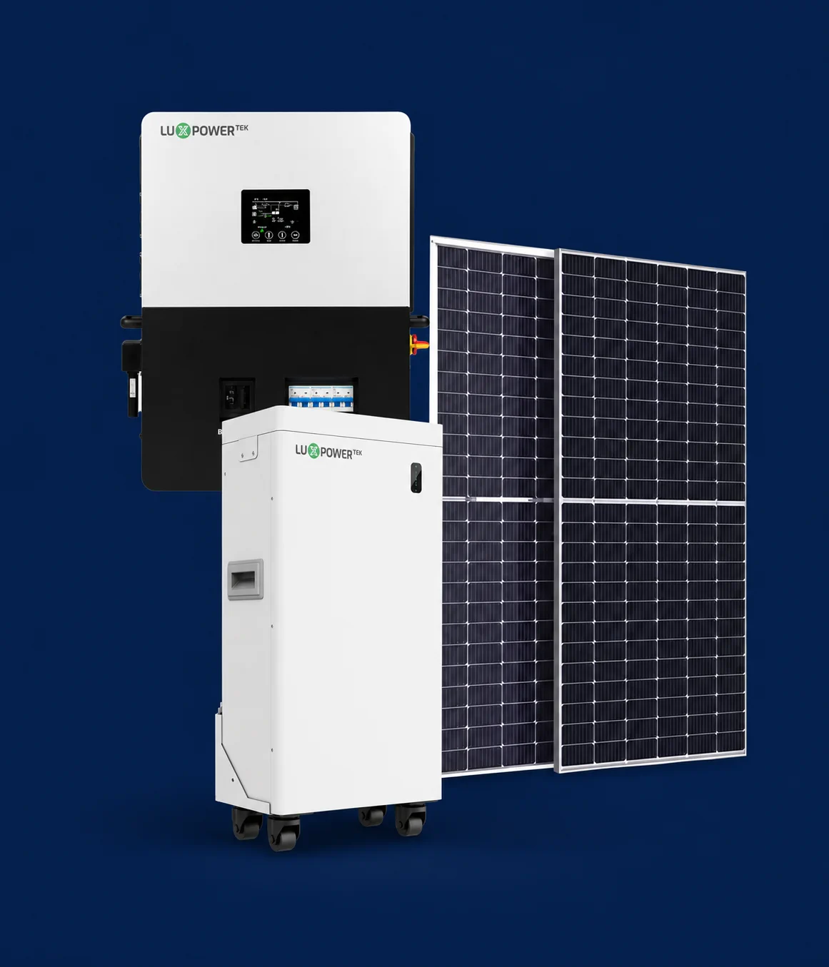 Kit Solar Completo Aislado con inversor LuxPower de 6000 W y batería de 16 kWh