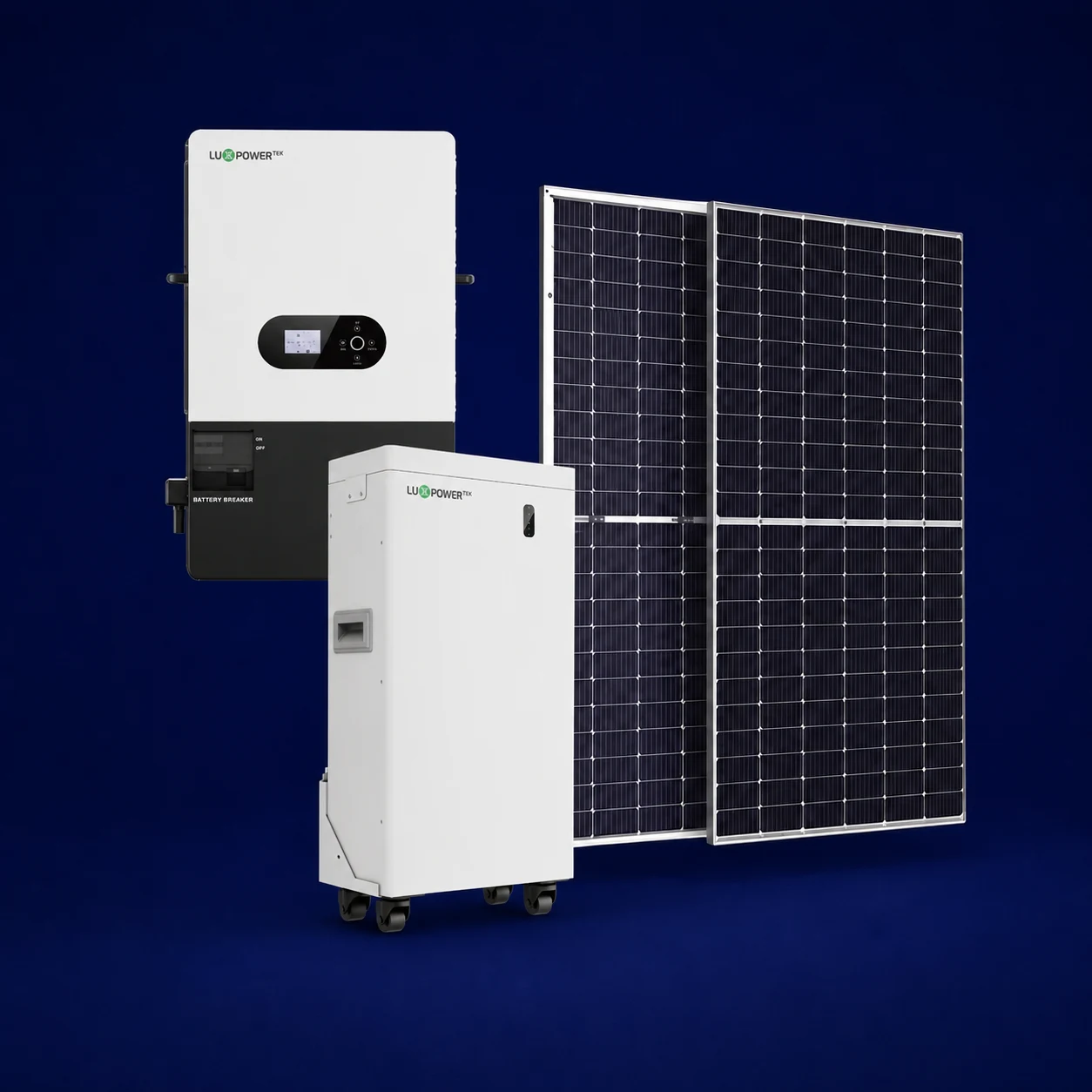 Kit Solar Completo Plus Aislado con inversor LuxPower de 12000 W y batería de 16 kWh