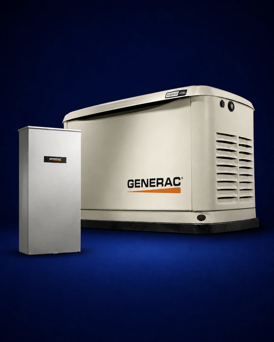 Generador de respaldo automático Generac con transferencia automática