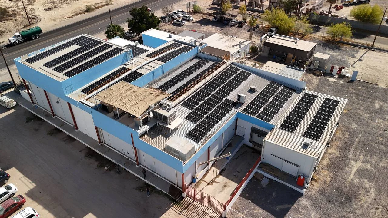 Paneles solares para negocios en Baja California Sur